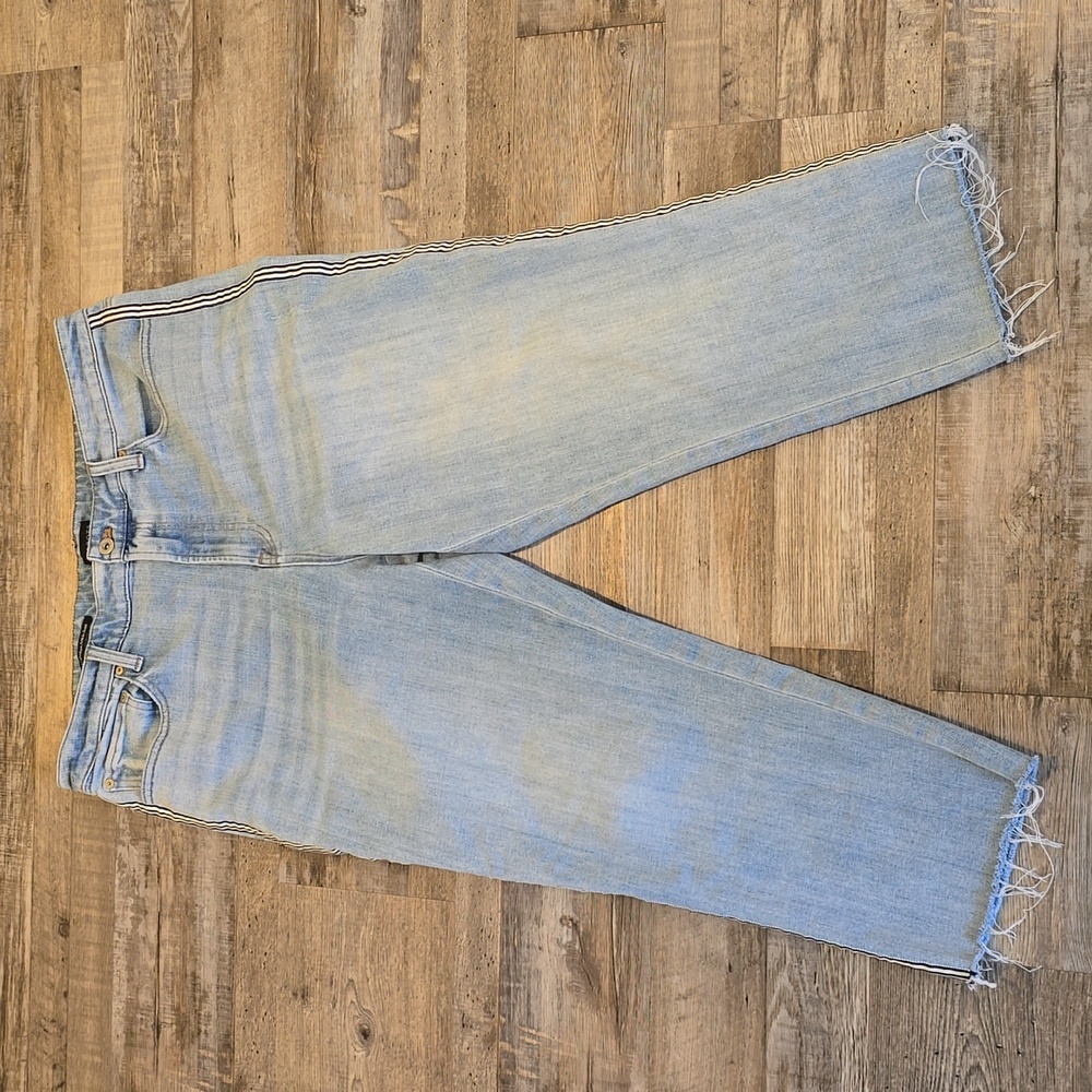 TALBOTS | Stripped Side Accent Modern‎ Ankle Jeans | Size 14​
